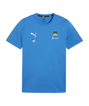 PUMA teamGOAL Casuals T-Shirt Blau F02