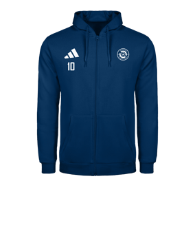 adidas Entrada 26 Kapuzenjacke Blau