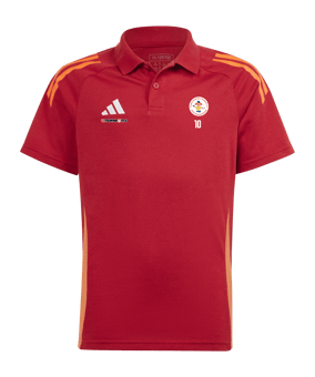 adidas Tiro 24 Competition Poloshirt Kids Rot