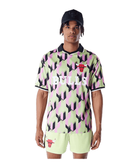 New Era NBA Chicago Bulls Soccer Trikot Grün - gruen