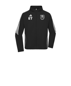 adidas Tiro 24 Windbreaker Kids Schwarz Weiss
