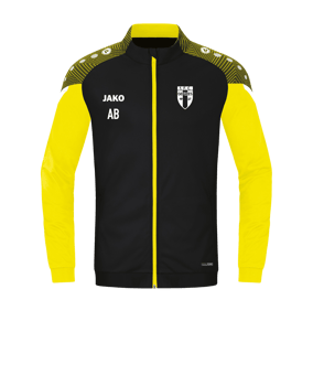 JAKO Performance Polyesterjacke Schwarz F808