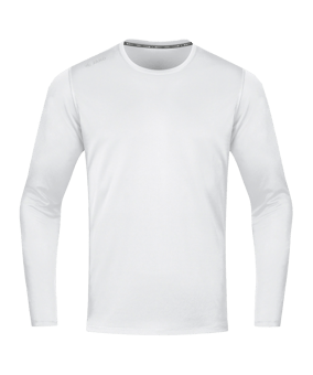 JAKO Run 2.0 Sweatshirt Running Weiss F00 - weiss