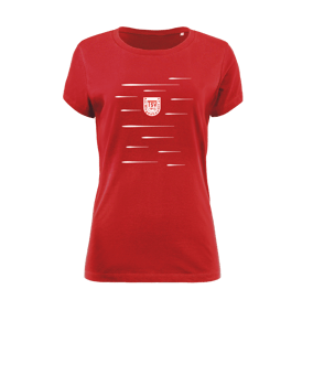 Stanley & Stella Expresser 2.0 T-Shirt Damen Rot | #lines