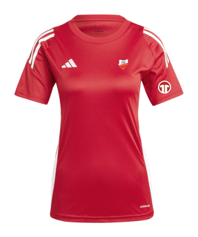adidas Tiro 24 Trikot Damen Rot Weiss