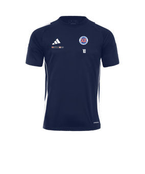 adidas Tiro 24 Trikot Dunkelblau Weiss