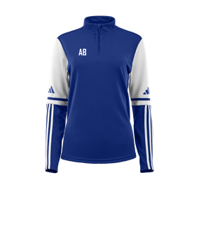 adidas Squadra 25 HalfZip Sweatshirt Damen Hellblau