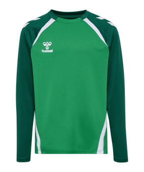Hummel Lead 2.0 Crew Sweatshirt Kids Grün F6327
