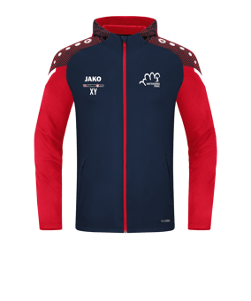 JAKO Performance Kapuzenjacke Blau F909