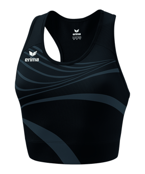 Erima Racing Sport-BH Damen Schwarz - schwarz