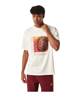 Galatasaray Istanbul T-Shirt Gelb - weiss