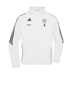 adidas Tiro 24 Windbreaker Weiss Schwarz