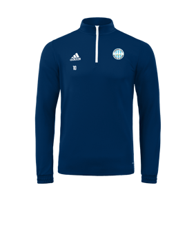 Sweat-shirt à demi-fermure éclair adidas Entrada 22 bleu