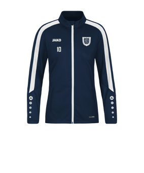 JAKO Power Polyesterjacke Damen Blau F900