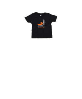 Merch Baby T-Shirt Black | #logo4c