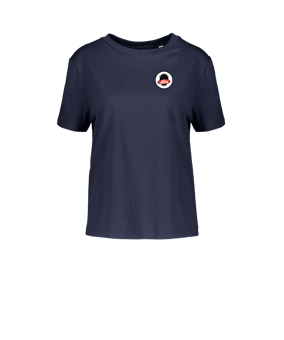 Merch Muser T-Shirt Women French Navy | #logo4c