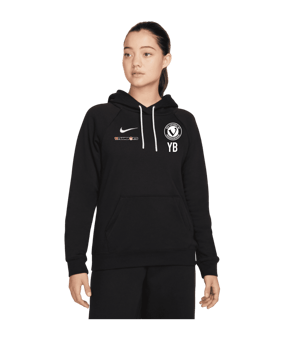 Nike Park 20 Fleece Hoody Damen Schwarz Weiss F010