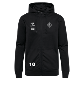 Hummel hmlGO 2.0 Kapuzenjacke Schwarz F2001