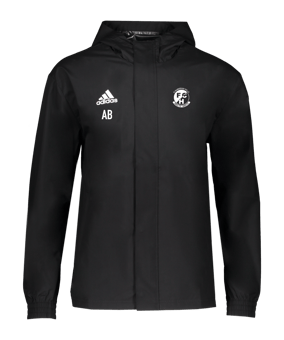 adidas Entrada 22 Allwetterjacke Schwarz