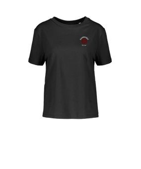 Merch Muser T-Shirt Women Black | #brustlogo