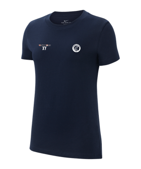 Nike Park 20 T-Shirt Damen Blau Weiss F451