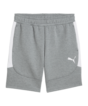 PUMA teamEVOSTRIPE Short Grau F33 - grau