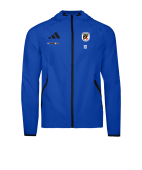 adidas Tiro Travel Windjacke Blau
