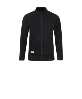 JAKO Fleece Jacke Kids Schwarz F801