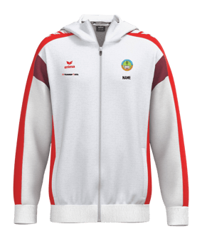 Erima Celebrate 125 Kapuzenjacke Weiss
