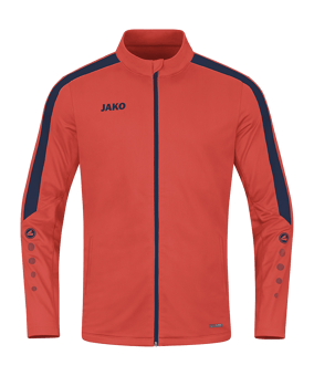 JAKO Power Polyesterjacke Damen Orange Blau F375
