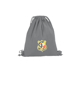 Merch Organic Premium Cotton Gymsack Light Grey
