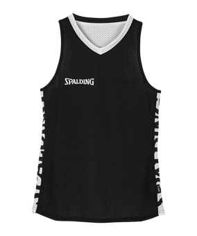 Spalding 4HER Essential Reversible Shirt Damen F01 - schwarz