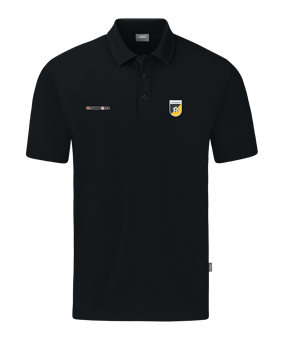 JAKO Organic Stretch Polo Shirt Schwarz F800