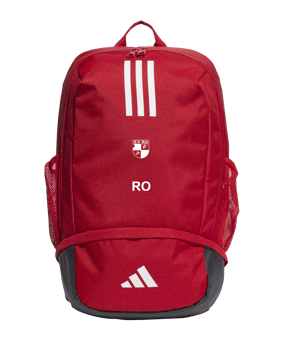 adidas Tiro 23 League Rucksack Rot Schwarz Weiss