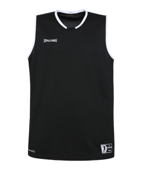 Spalding Move Tank Top Schwarz Weiss F01 - schwarz
