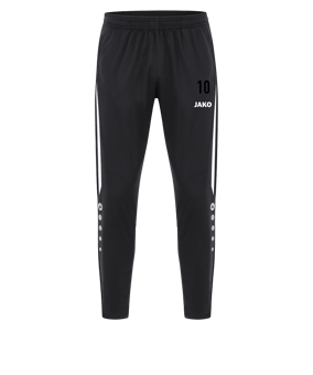 JAKO Power Polyesterhose Schwarz Weiss F802