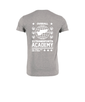 Merch Creator 2.0 T-Shirt Heather Grey | #5star + Backprint