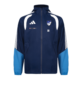 adidas Tiro 26 League Regenjacke Dunkelblau