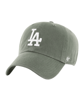 '47 Brand Los Angeles Dodgers MLB 47 Clean Up Cap Grün - gruen