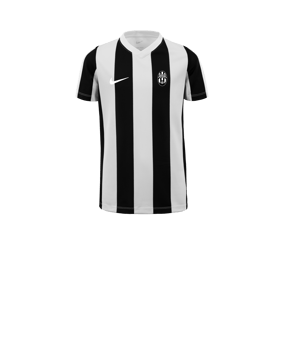 Maillot Nike Division V Striped enfants blanc F100 