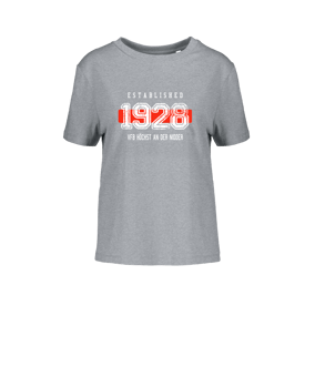 Merch Muser T-Shirt Women Heather Grey | #established