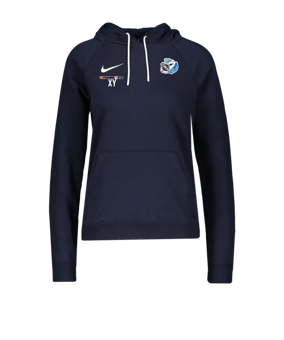 Nike Park 20 Fleece Hoody Damen Blau Weiss F451