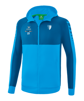 Erima Six Wings Kapuzenjacke Kids Blau