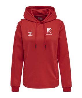 Hummel hmlCORE XK Poly Hoody Damen Rot F3062