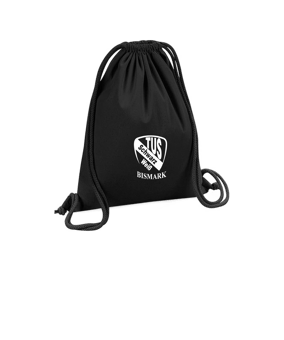 Merch Organic Premium Cotton Gymsack Black | logo1c