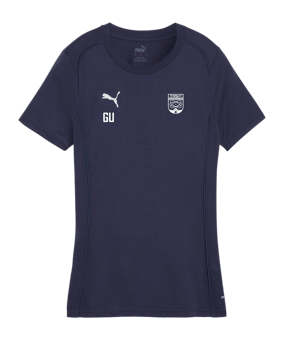 PUMA teamFINAL Casuals T-Shirt Damen Blau F06