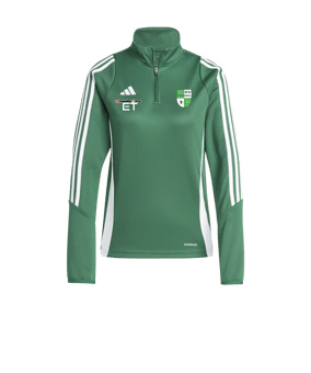 adidas Tiro 24 Trainingstop Damen Grün Weiss