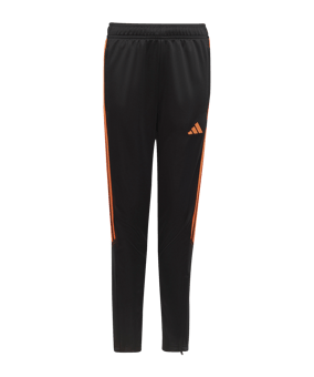 adidas Tiro 23 Trainingshose Kids Schwarz Orange - schwarz