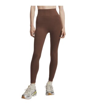 Under Armour Seamless Cotton Leggings Damen Braun F230 - braun