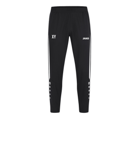 JAKO Power Freizeithose Kids Schwarz Weiss F802